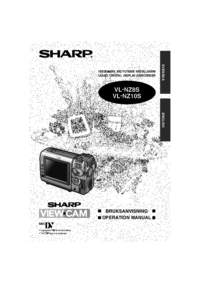 Per vedere il documento Sharp VL-NZ10S Manuale Utente