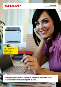 Per vedere il documento Sharp DX-C200P Manuale Utente