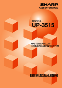 Per vedere il documento Sharp UP-3515 Manuale Utente