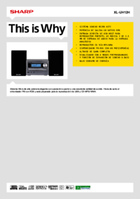 Per vedere il documento Sharp XL-UH12H Manuale Utente