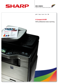 Per vedere il documento Sharp MX-C382SC Manuale Utente
