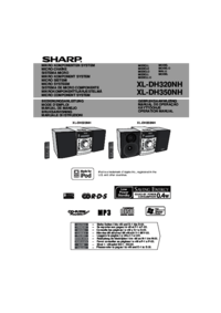 Per vedere il documento Sharp XL-DH350NH Specifiche