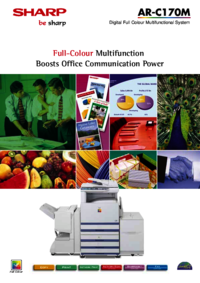 Per vedere il documento Sharp AR-C170M Manuale Utente