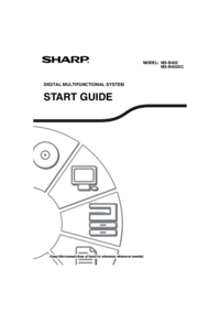 Per vedere il documento Sharp MX-B402 Guida di Avvio Rapido