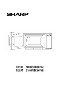 Per vedere il documento Sharp R-23AT Manuale Utente