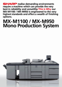 Per vedere il documento Sharp MX-1100 Manuale Utente
