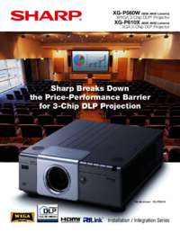Per vedere il documento Sharp AN-P8EX Manuale Utente