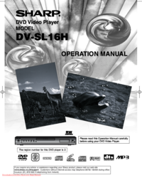 Per vedere il documento Sharp DV-SL16H Guida alla Risoluzione dei Problemi