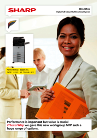 Per vedere il documento Sharp MX-2314N Manuale Utente