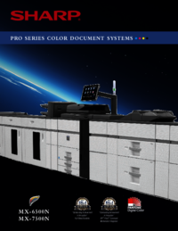 Per vedere il documento Sharp MX-7500N Manuale Utente