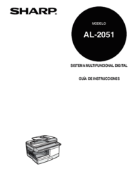 Per vedere il documento Sharp AL-2051 Manuale Utente