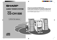 Per vedere il documento Sharp CD-CH1500H Istruzioni per gli Interventi