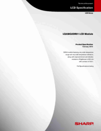 Per vedere il documento Sharp R-308CK Specifiche