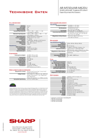 Per vedere il documento Sharp AR-FR11 Manuale Utente