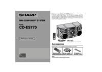 Per vedere il documento Sharp CD-ES770 Istruzioni per gli Interventi