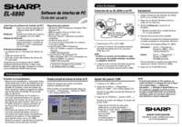 Per vedere il documento Sharp EL-6890 Manuale del Proprietario